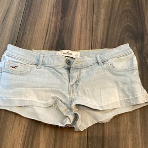 Hollister low rise y2k denim shorts